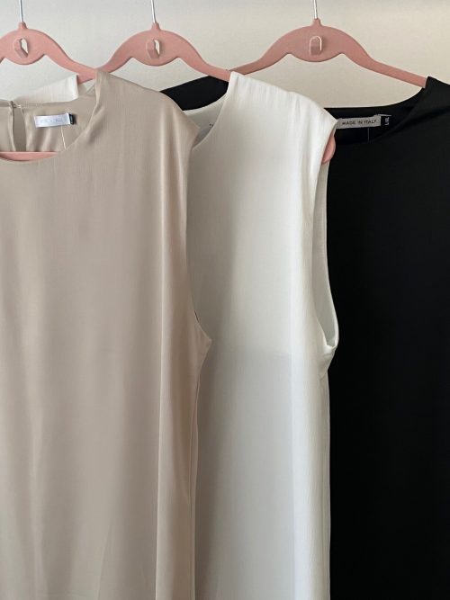 Sous robe satinée