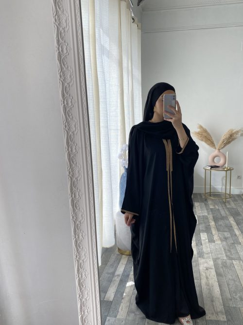 Abaya Zahra Noire