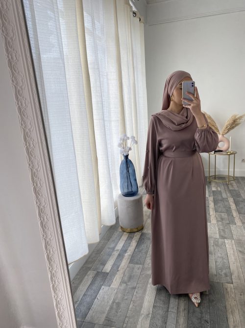 Robe Delya Taupe