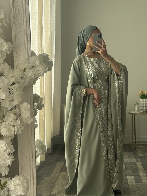 SET SAARI VERT SAUGE